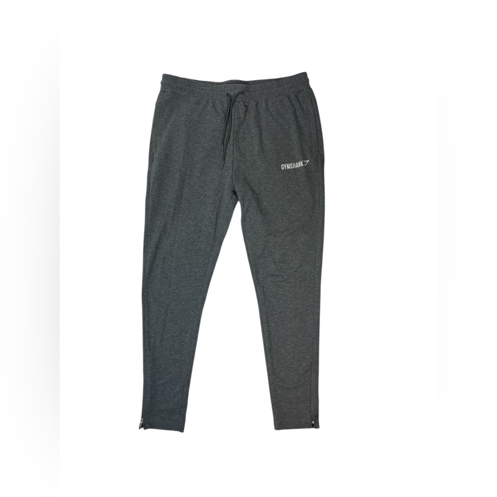 Gymshark Men’s Joggers Gray Tapered Athletic‎ Sweatpants Size L Gym Training